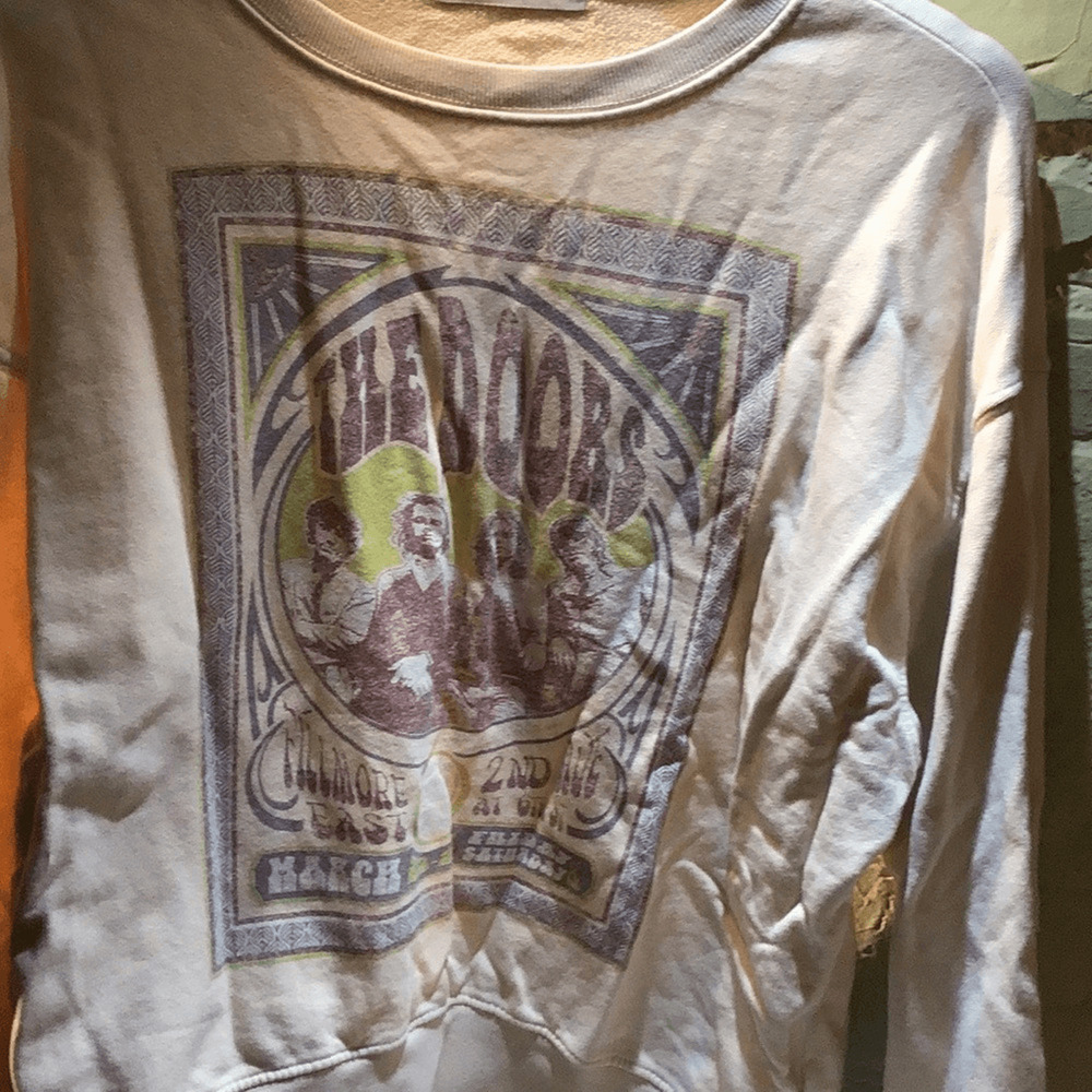 NEW ! DOORS DAYDREAMER Vintage Band Graphic Sweatshirt *read - Picture 5 of 11